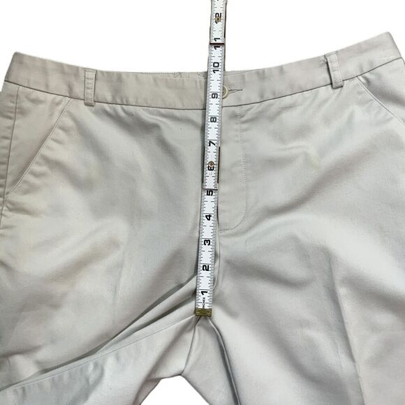 Dockers White Cuffed Hem Stretch Capri Pants Coastal Grandma Preppy Aesthetic 10 - Picture 8 of 14